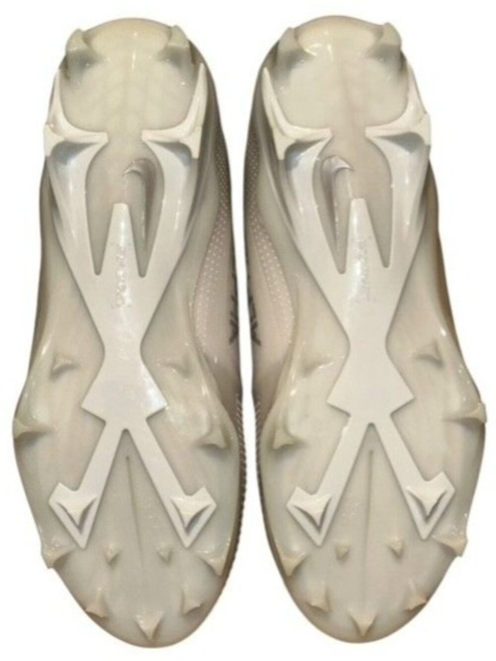 Nike Alpha Menace 4 Elite Football Cleats White / Silver FD7036-101 Men's 12 New - Picture 7 of 13